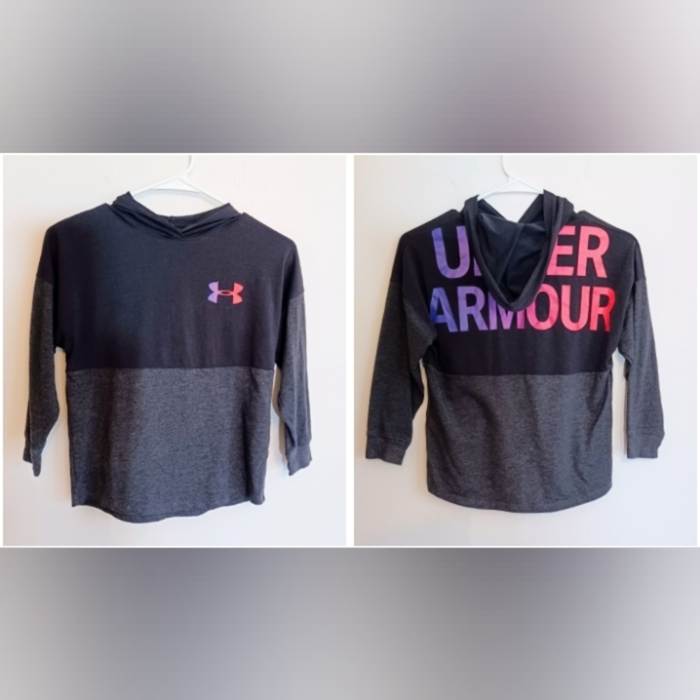 Girls Under Armour Heat Gear Hoodie - Size YSM